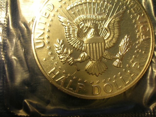 1964-Kennedy-Half-Dollar-Die-Crack-In-Proof-Pack---Cut-Open-Or-Not?